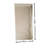 Modern Silver Wall Mirror, 25.6 x 51.2 inches | 100% MDF, Assembled, Horizontally & Vertically Adjustable | Elegant Solid Color Design for Home Decor, Perfect for Entryways & Living Spaces