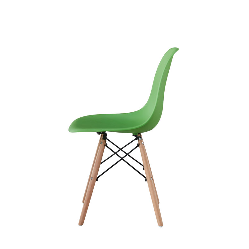 Chaise d'appoint Baranowski, Vert / naturel, 4