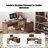 Practical Transformable 3-Drawer Large Capacity Desk