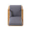 Chaise de patio avec coussins Brayson-1884107419