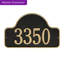 Lexy 1-Line Wall Address Plaque-1041555521-1041555535
