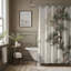Asian Woodland - Rideau de douche Premium-727932088