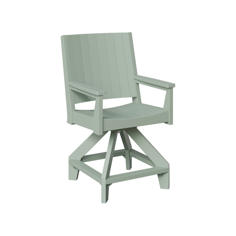 Mayhew Outdoor Bar Stool, Seafoam