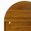 Armoire arquée sculptée à la main, armoire de rangement en bois massif avec tablette ouverte et 2 portes, grande armoire étroite pour le salon, la chambre à coucher, le vestibule