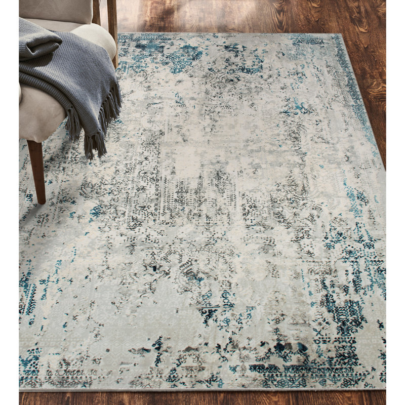 Tapis tissé à la machine Ariella, Rectangle 3 pi x 4 pi