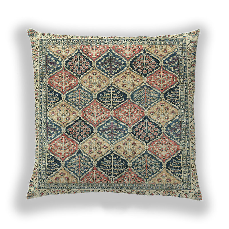 Coussin Abstract 2419, Microsuède