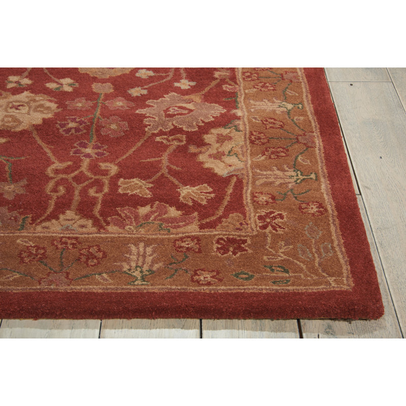 Lundeen Wool Oriental Indoor Rug, Rectangle 7'9" x 9'9"