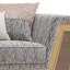 Ensemble de canapés décoratifs dorés avec coussins décoratifs-1478830606