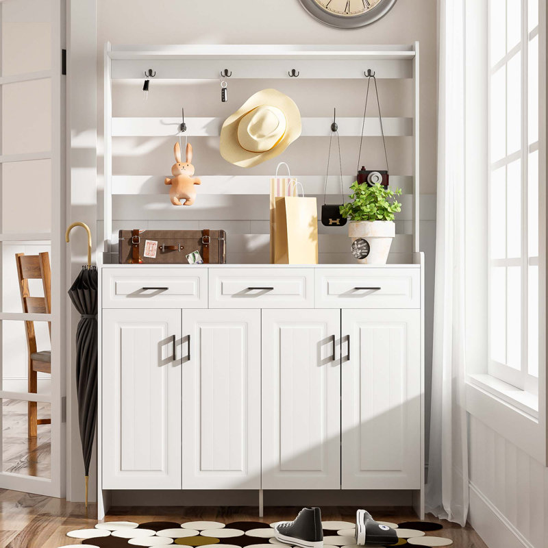 Cabinets, Blanc