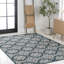 Tapis d'intérieur / extérieur turquoise / crème Amora-497992933