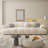 White Polyester 3 - Piece Living Room Set