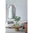 Oval Coffee Table With Rounded Pedestal Base