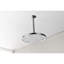 Pomme de douche - haute pluie, luxe moderne, laiton, montage en 1 minute, pluie de bronze visible de luxe, installation, style