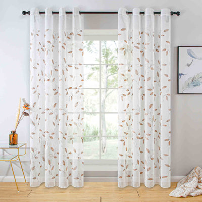 Sheer Curtain Single Panel