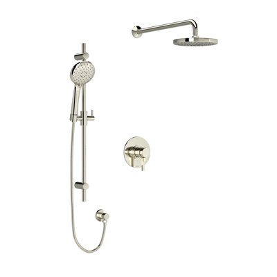 Système de douche complet avec valve brute
