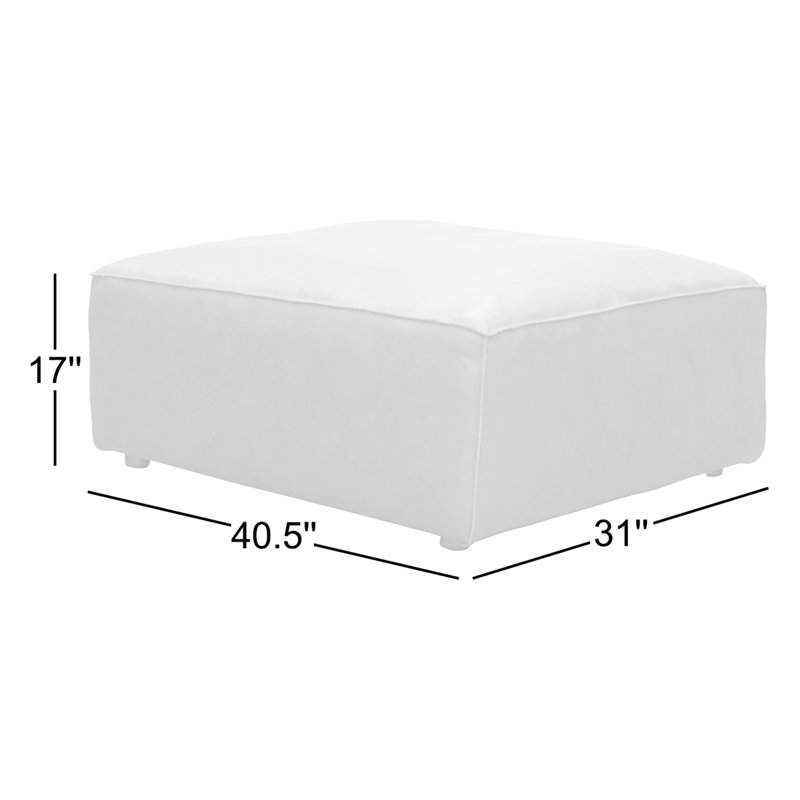 Form Ottoman, Brown