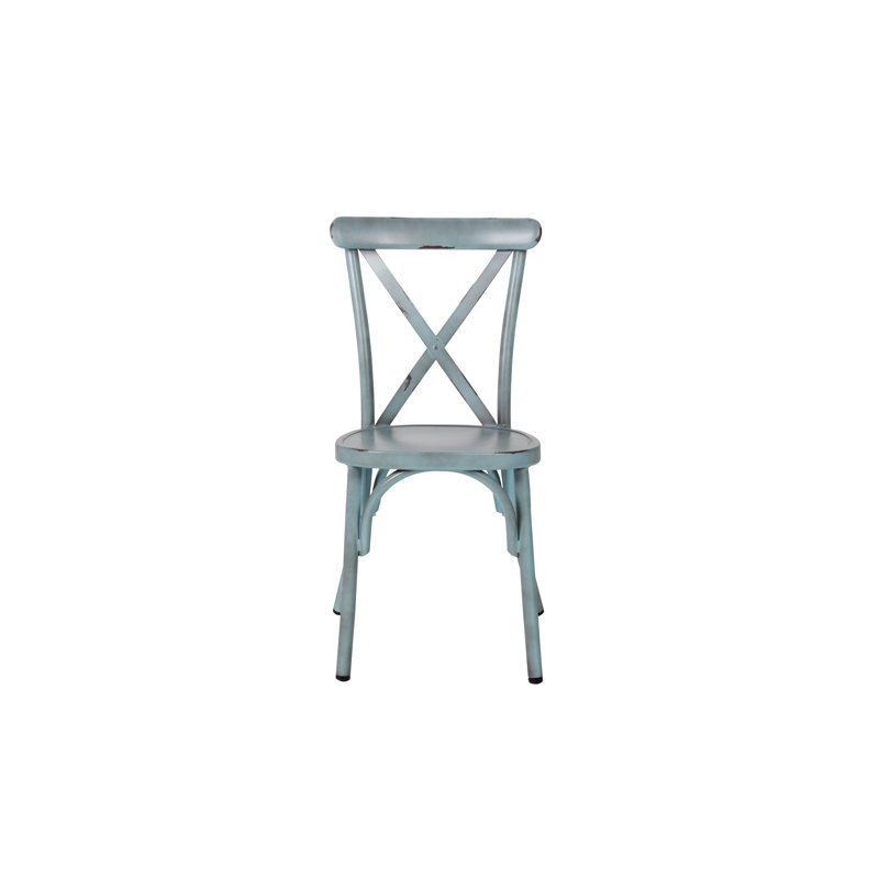 Otterburn 46cm H Stacking Side Chair, Blue