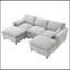 Canapé modulaire 86,5 po Chenille-1847952824