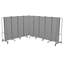 Paravent mobile de qualité supérieure Otis Sound Dampening, structure grise-121887314-121887315