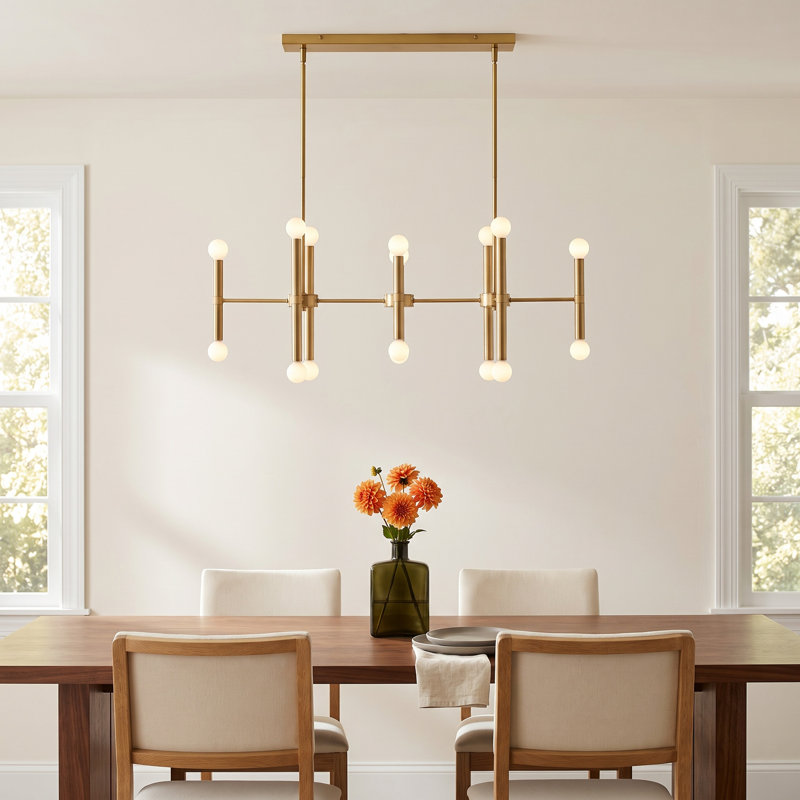 Jamir 16-Light Chandelier, Gold