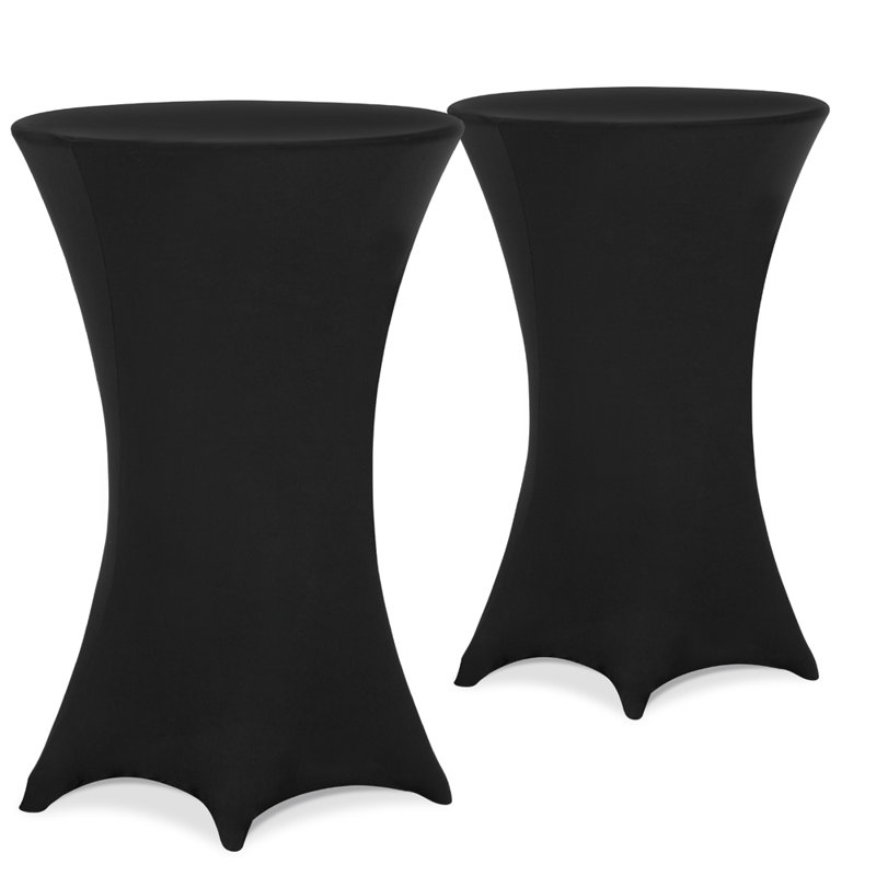 Lisbon Tablecloth, 60cm W x 60cm L, Black