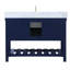 Meuble-lavabo simple 48 po avec dosseret Pelaghia-57367806