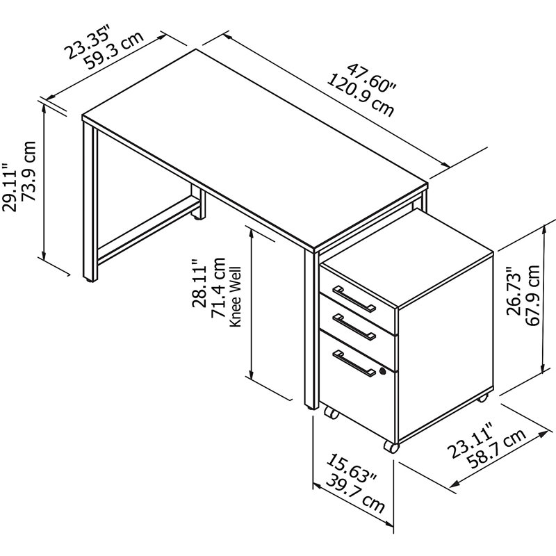 Ensemble de bureau configurable 400 Series