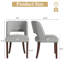 Chaise d'appoint rembourrée en bois massif-2022133706