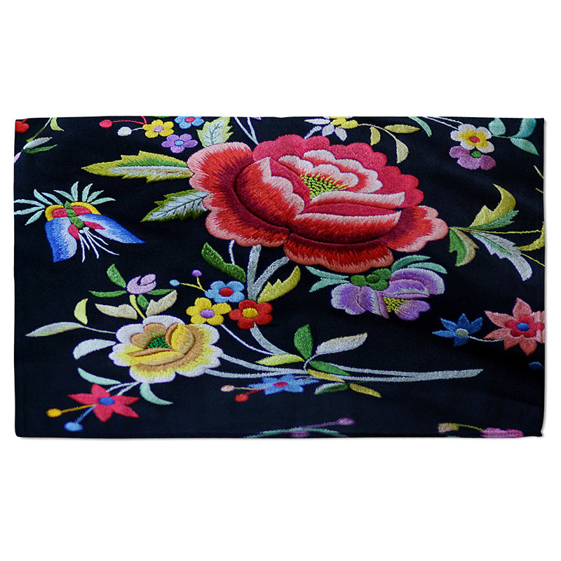 Natajha Polyester Shower Curtain Set