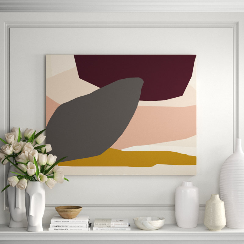 Gentle Touch II Print by Bobby Berk, 24" H x 30" W x 1.5" D, Image Brush Gel