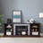 Large Faux Stacked Stone TV Stnad-67075987