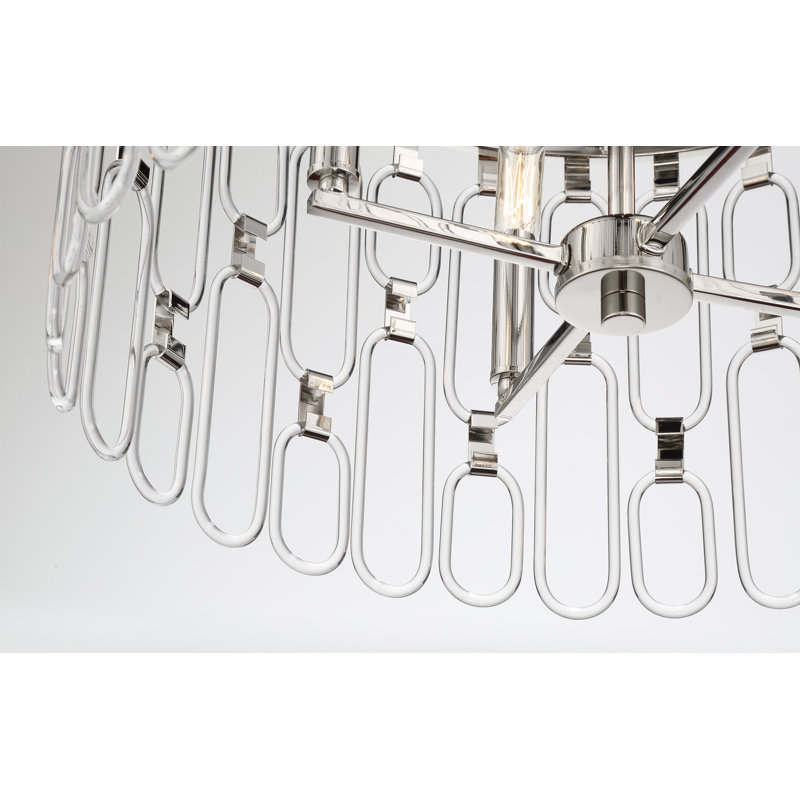 Dystanie 4 - Light Silver Single Pendant