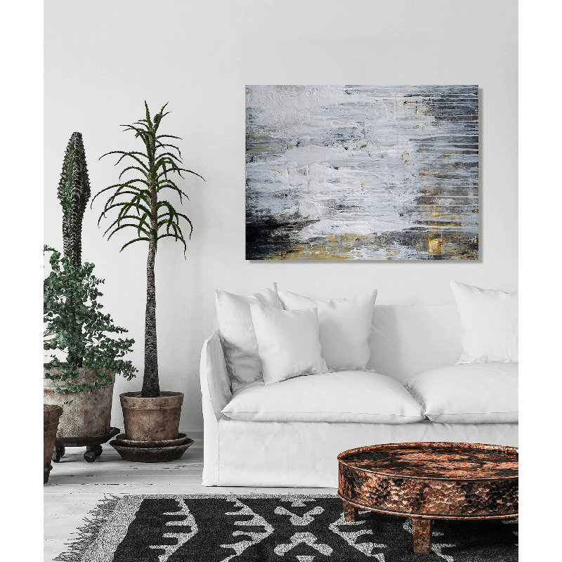 Green Envy I On Giclee Canvas Hand Embellished Art, 48" H x 36" W x 1.5" D, Unframed