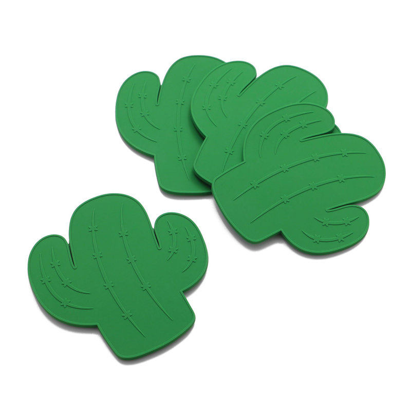 Silicone 4 Piece Coaster Set