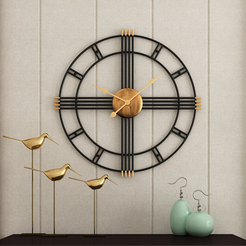 Arete Metal Wall Clock
