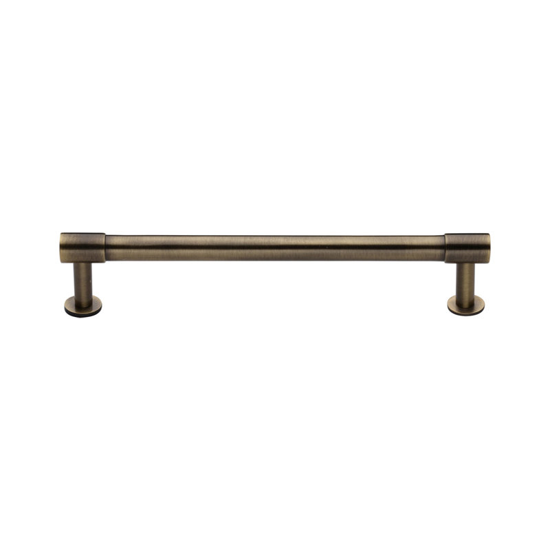 Heritage Brass Heritage Cabinet Pull Phoenix Design with Rose, Antique Brass, 16cm