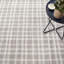 Tattersall Grey Handwoven Indoor/Outdoor Rug-1889057011