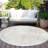 Machine Washable Indoor/Outdoor Xhevrie Ivory Rug-1643387087