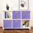 Foldable Cube Storage Bin Organizing Baskets Cubby Boxes Fabric Storage Cubes Organizer Bins With Handles For Organization Shelf Closet, Pack Of 4-114643945