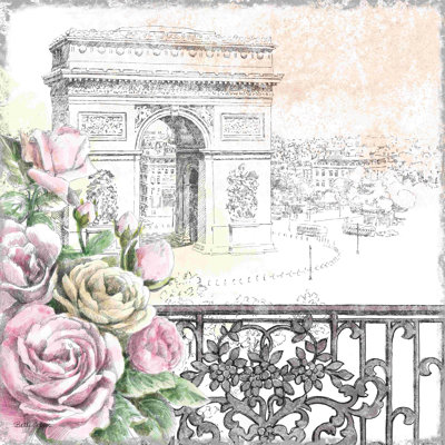 " Paris Roses V " by Beth Grove
