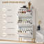 18 Pair Flip Down Shoe Storage