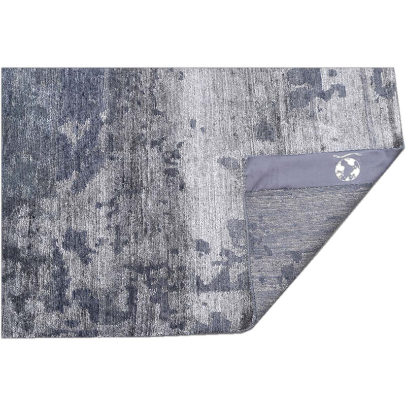 Area Rug in Gray, Rectangle 9' x 12'