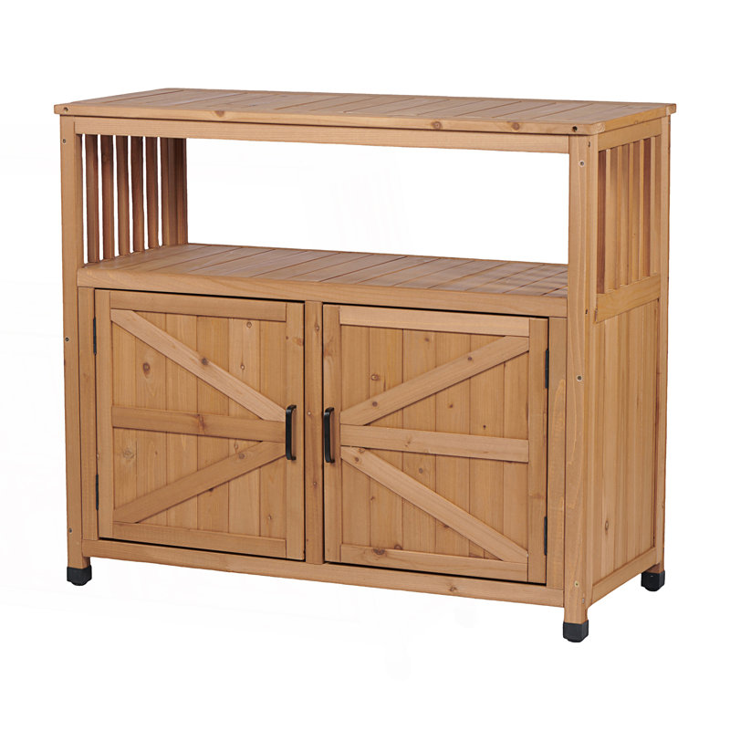 Buffet de patio avec rangement et buffet