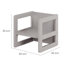 3-In-1 Children'S Seating Group In, Rectangular-80865000