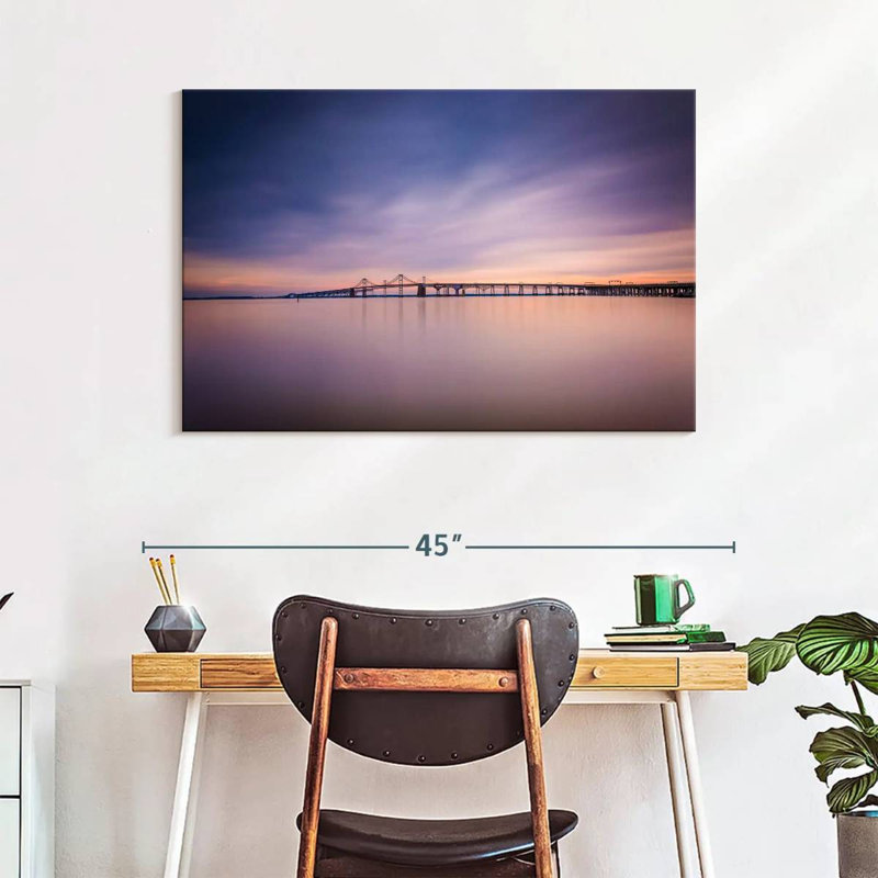 Lilie Scenic Chesapeake Bay Bridge, H 26 po x l 39 po