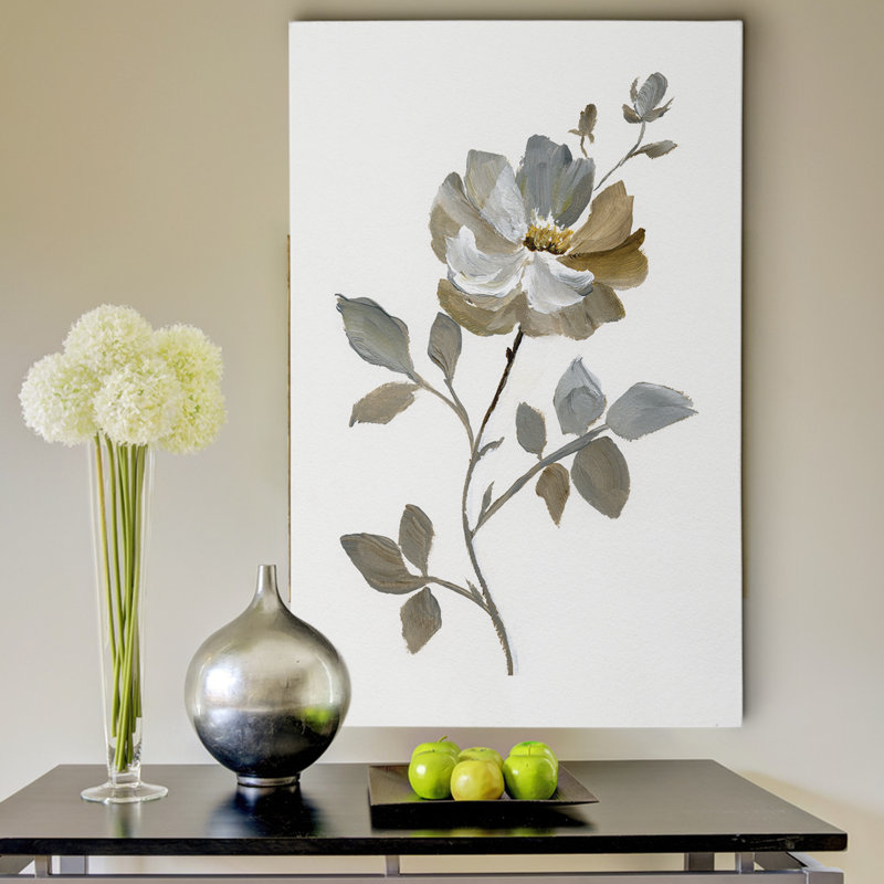 «Neutral Rose I», reproduction sur toile, H 32 po x l 48 po x P 1,5 po