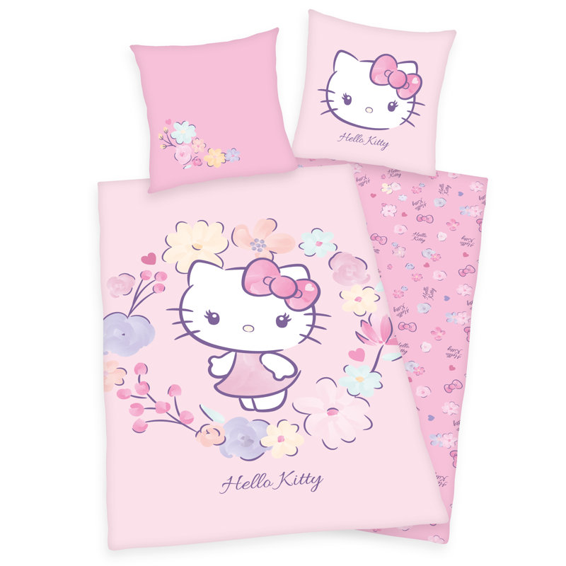 Hello Kitty Duvet Cover Set
