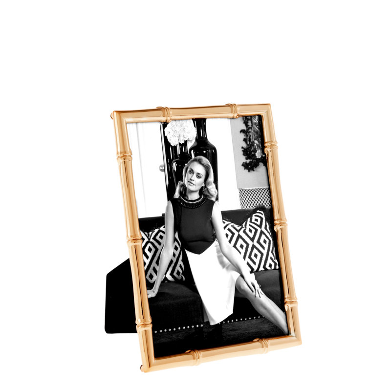 Nygaard Wood Picture Frame, Rose Gold, 5" x 7"