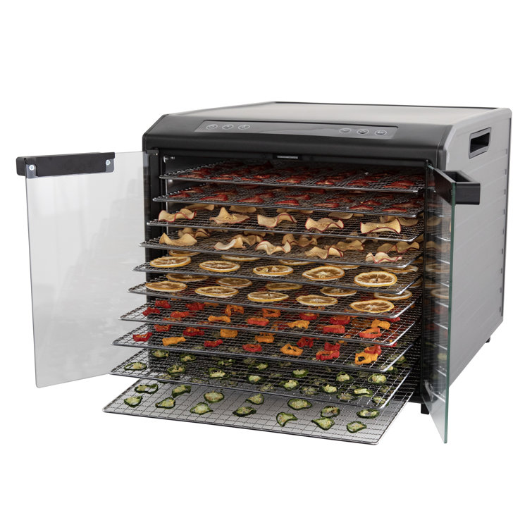 10 Trays Food Dehydrator, All Stainless Steel