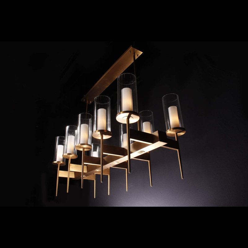 Crutchfield 13 - Light Kitchen Island Pendant